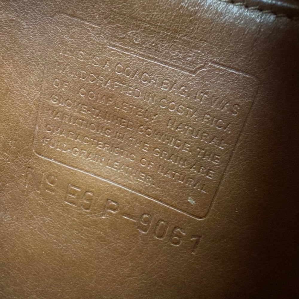 Vintage Coach Rambler’s Legacy Bag Brown - Picture 15 of 15